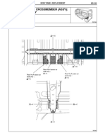 Replace Rear Floor Crossmember on Super Long Body