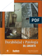 Durabilidad y Patología Del Concreto