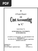 Theory (Cost Accounting).doc