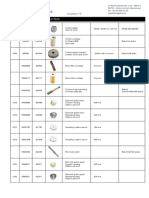 Charmilles consumables and wear parts for EDM machines