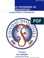 Exercício Profissional do Fonoaudiólogo