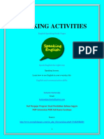 Speaking Activities: English Speaking Study Pages