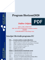 Program Horizont2020: Dalibor Drljača