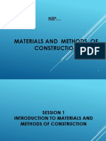 Session 1 - Fundamental of Building Construction