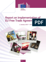 Report On Implementation of EU Free Trade Agreements: 1 January 2017 - 31 December 2017