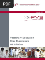 Veterinary Education Core Curriculum: OIE Guidelines