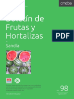 Boletin Frutas Sandia