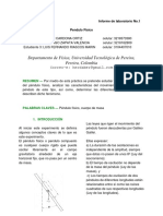 Informe (Lab 1) Péndulo Físico Steven C