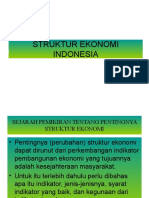 Struktur Ekonomi Indonesia-Baru