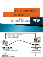 Langkah Penyusunan Proposal