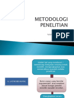 METODOLOGI PENELITIAN PPT 1