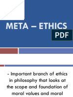 Meta – Ethics