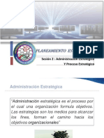 Sesion 2 - Planeamiento Estrategico