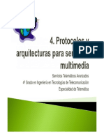 4-1-Protocolos y Arquitecturas para Servicios Multimedia