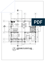 A D B C: Ground Floor Plan A 1 1