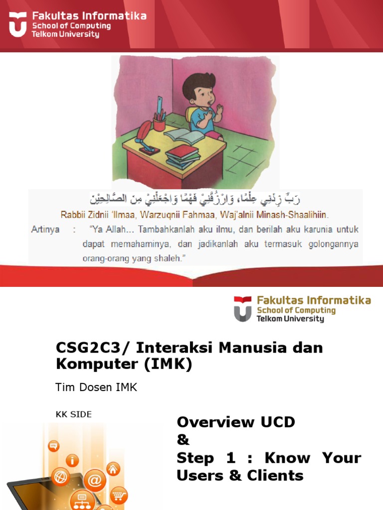 Overview UCD Step 1 Know User PDF Usability Psychology