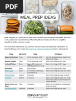 Meal Prep Ideas Downshiftology