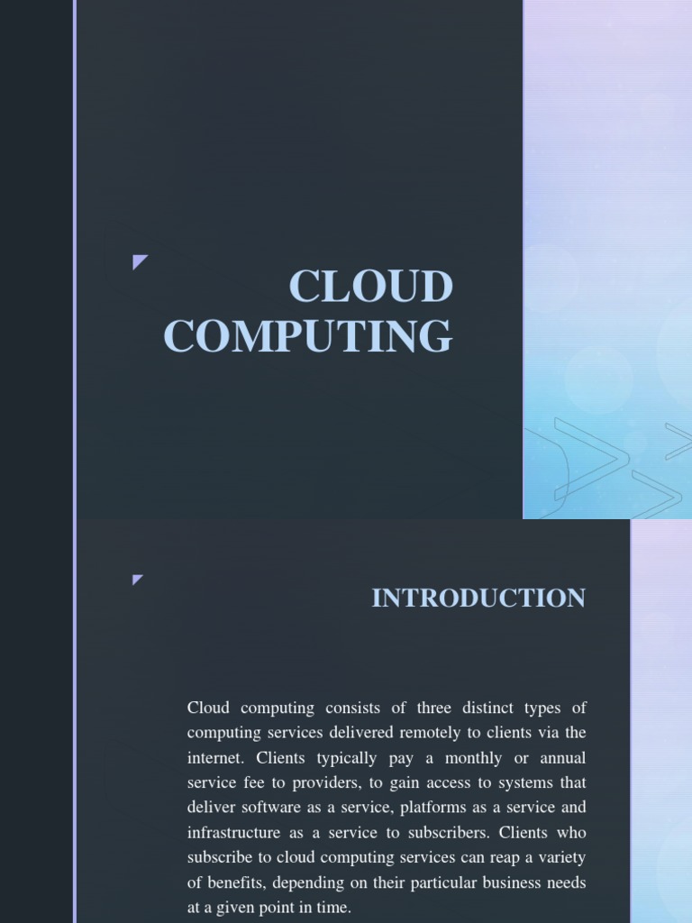 Cloud Computing | PDF | Platform As A Service | Cloud Computing