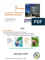 Presentation From Jacquelyn Ottman, Forum On Residential Recycling, 10/7/19