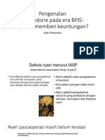 Efektivitas Dan Cost Effective Oxycodone Dibandingkan Opioid Lain DR M Andy Prihartono SpAn KMN KAR MKes