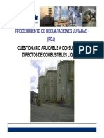 Consumidores Directos de Combustibles Liquidos - 2009 PDF