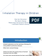 Inhalation Therapy in Children