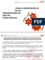 Metodologia de Formulaci N de Proyectos Del PP