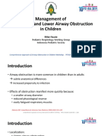 Management of Acute Upper and Lower Airway Obstruction-WS Respi PITIKA Manado 2019