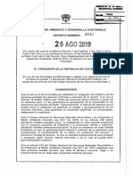 Decreto 1532 Del 26 de Agosto de 2019