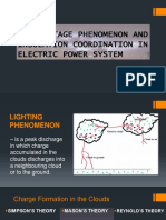 Overvoltage Phenomenon and Insulation Coordination in Electric Power System