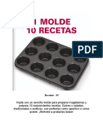 1 Molde 10 Recetas