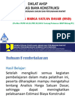 Analisis Harga Satuan Dasar - Pek. Konstruksi