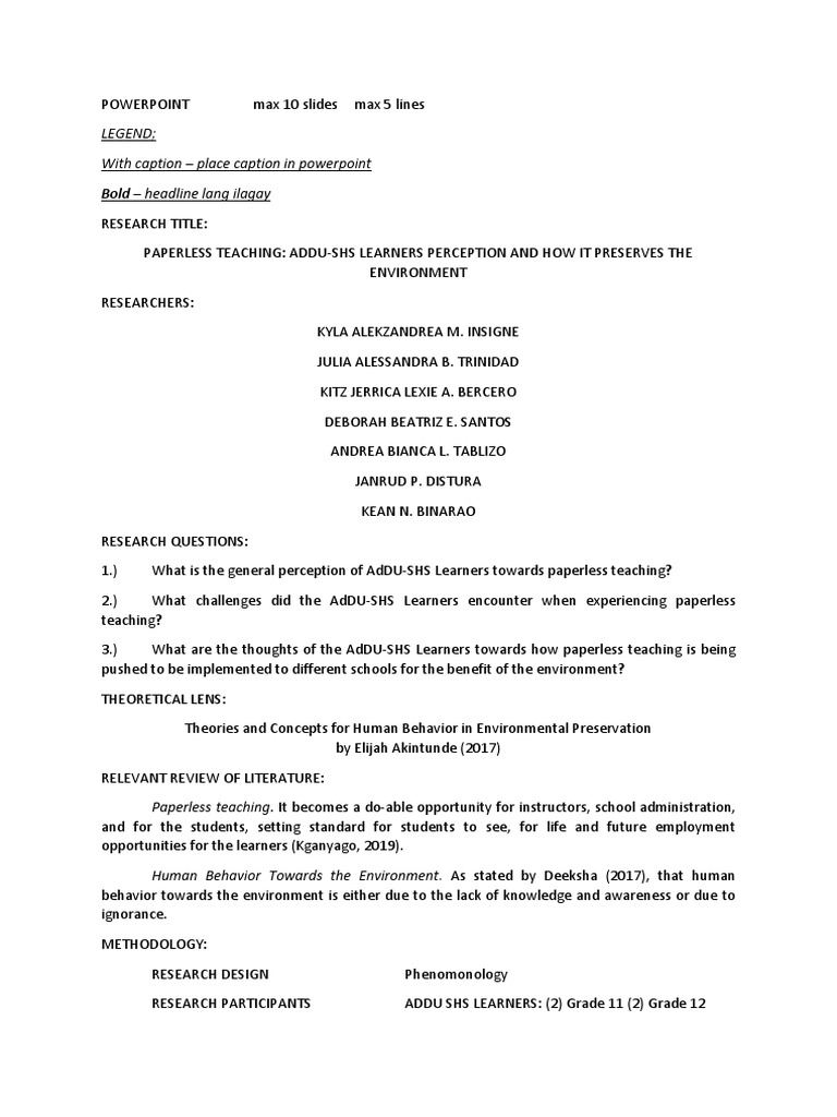 Legend With Caption Place Caption in Powerpoint Bold Headline Lang