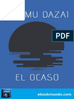 El Ocaso - Osamu Dazai