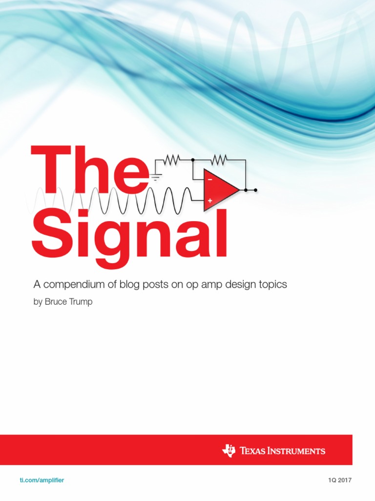 Op Amp Compendium Ti PDF | PDF | Amplifier | Operational Amplifier