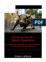 Reminiscences of A Stock Operator - Edwin Lefevre