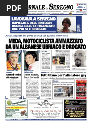 Giornale Di Seregno 30 Agosto 11