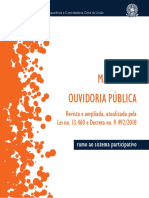 Manual de Ouvidoria Publica