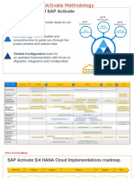 SAP Activate Methodology Phase Roadmap and Deliverables