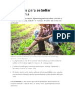 6 motivos estudiar Agronomía