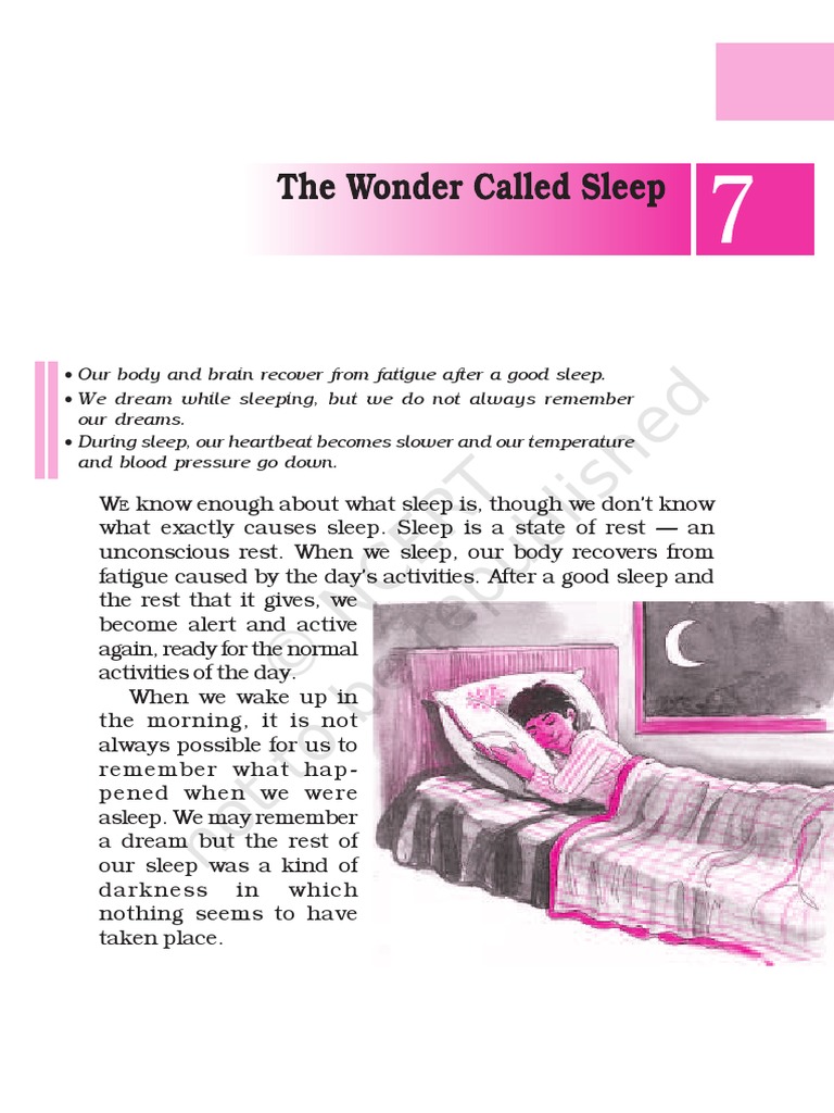 The Wonder Called Sleep An Analysis of the Physiological, Psychological, and Poetic Aspects of