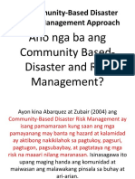 10 - 6 - Ang Community-Based Disaster and Risk Management Approach-July 17-21