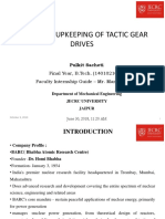 Study and Upkeeping of Tactical Gear Drives