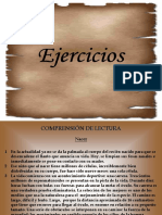 Ejercicios Lectura