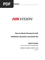 How To Reset Password With Validation Question and GUID File