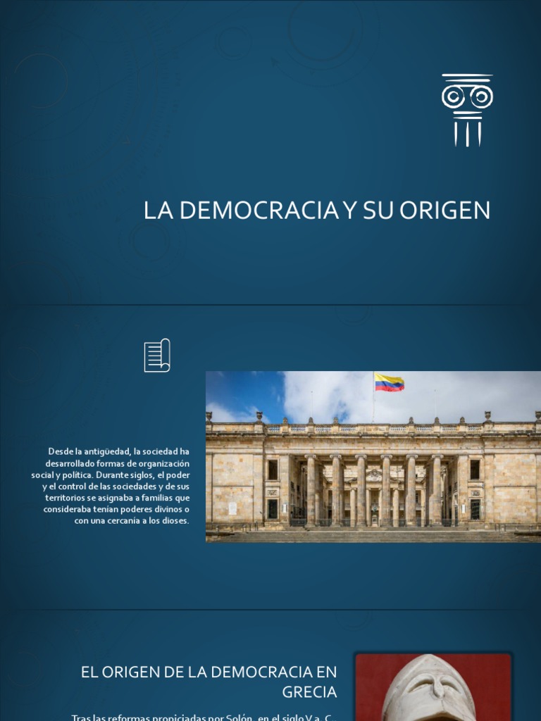 La Democracia y Su Origen | PDF | Democracia | Ideologías políticas