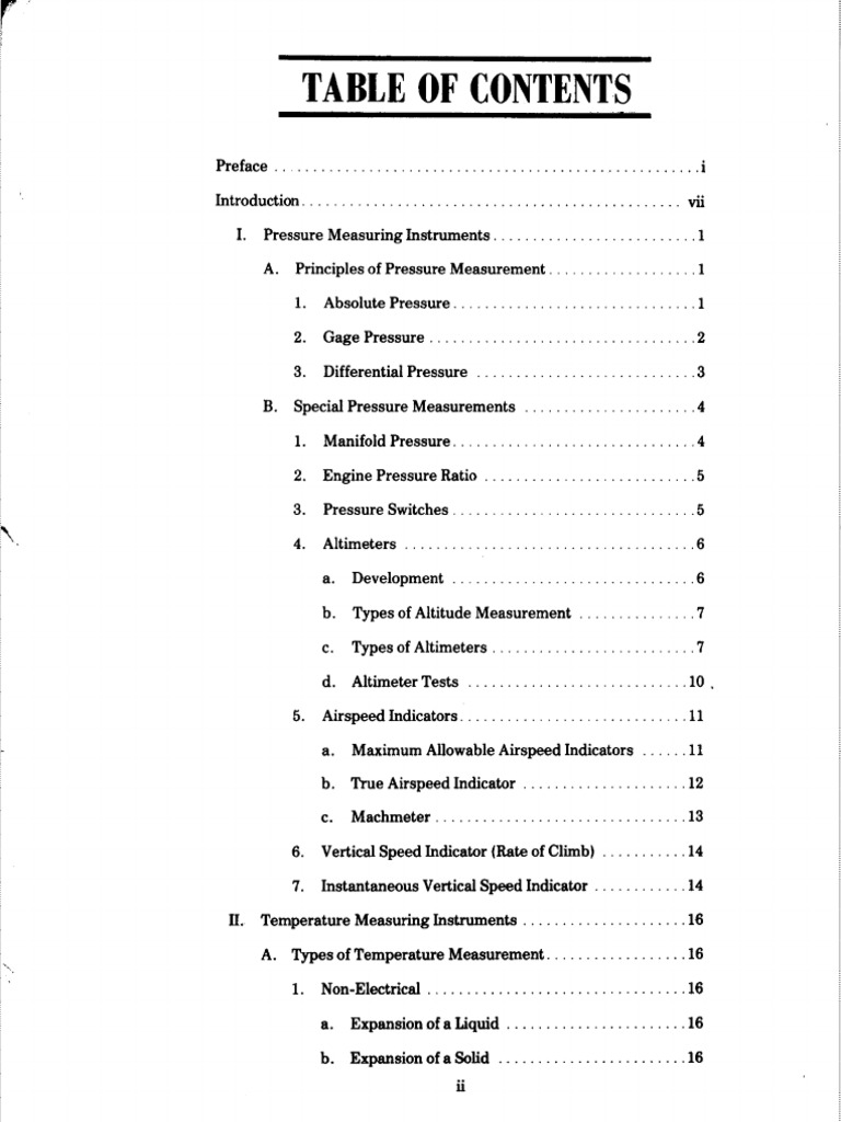 Aircraft Instruments Systems PDF | PDF