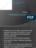 Tečni Lekoviti Preparati Za NOS