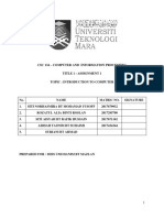 CSC 134 Assignment