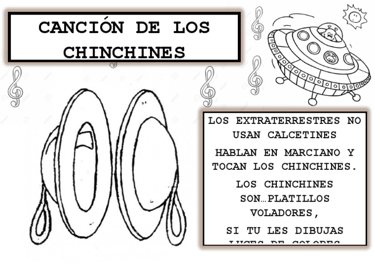 Canción de los Chinchines: Ritmo Marciano | PDF